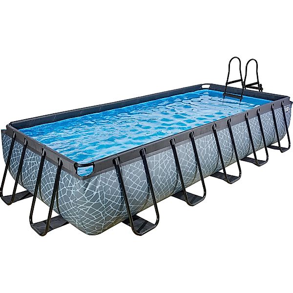 EXIT Framepool BxLxH: 250x540x100 cm, inkl. Sicherheitsleiter, Sandfilteran günstig online kaufen