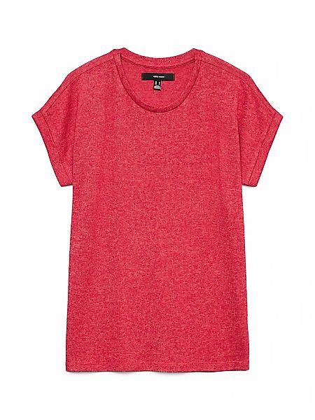 Vero Moda "VMBRIANNA SS O-NECK PULLOVER BOO REP" mit überschnittenen Schult günstig online kaufen