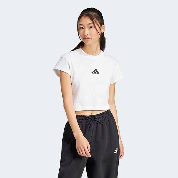 adidas Sportswear T-Shirt "W FI SL BB TEE" sportlicher Stil, Rundhalsaussch günstig online kaufen