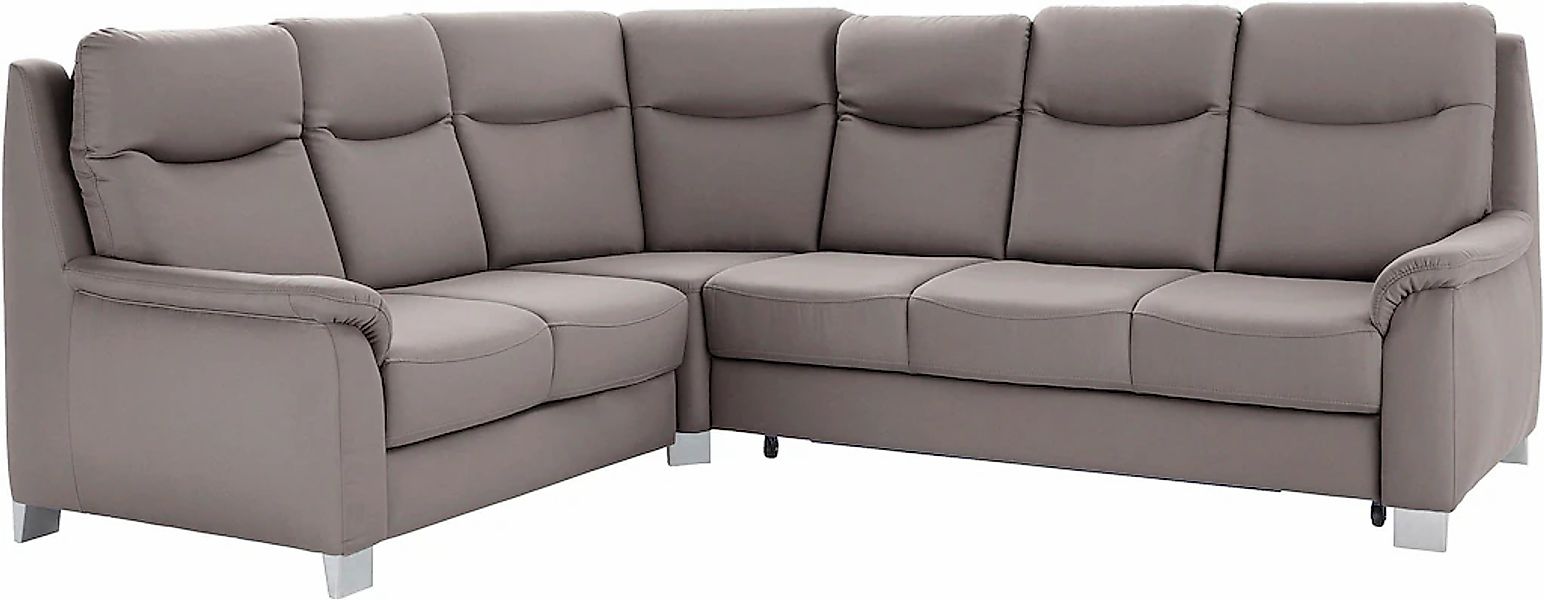 sit&more Ecksofa »Boccaccio L-Form« mit Federkern und Kopfteilverstellung, günstig online kaufen