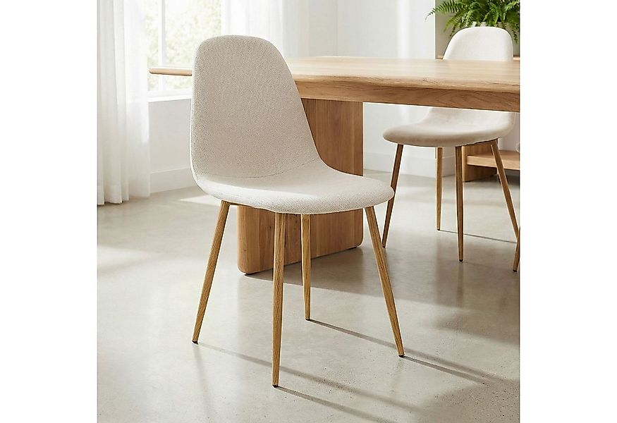 IDIMEX Esszimmerstuhl PUNTA (4 St), Esszimmerstühle im 4er Set mit Stoffbez günstig online kaufen