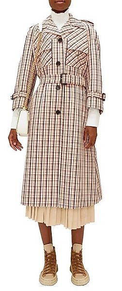 PRADA Trenchcoat Checked Tattersall Parka Schurwolle L Aus feinster Schurwo günstig online kaufen