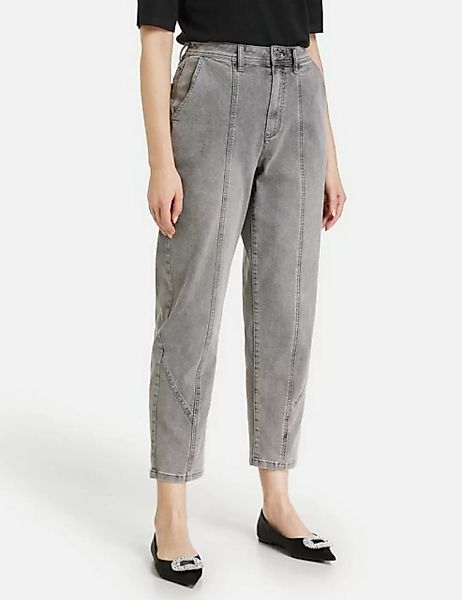 Taifun Stretch-Jeans 7/8 Jeans mit Mittelnaht Mom Fit günstig online kaufen