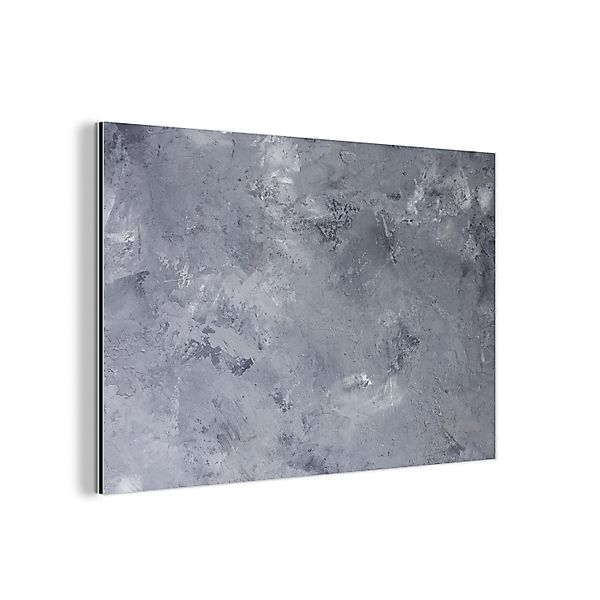 MuchoWow Metallbild Schiefer - Beton - günstig online kaufen