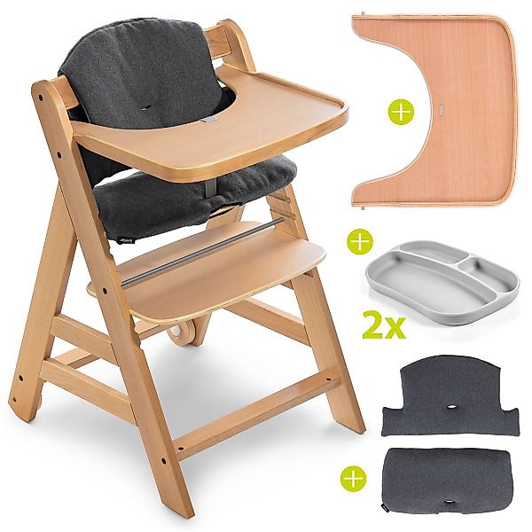 Hauck Hochstuhl Alpha Plus Move Natur günstig online kaufen