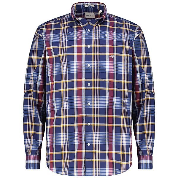 Gant Kariertes Freizeithemd Farbe blau/rot Größe: 5XL günstig online kaufen
