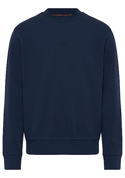 BOSS ORANGE Sweatshirt WeSmallcrew mit Logo auf der Brust günstig online kaufen