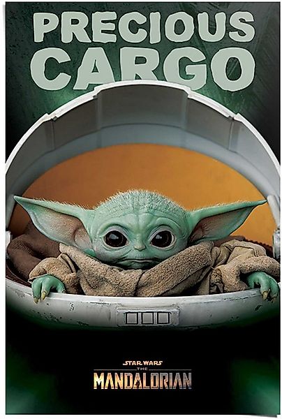 Reinders! Poster Poster The Mandalorian Baby Yoda, Serien (1 St) günstig online kaufen