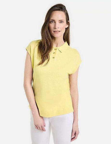 GERRY WEBER Kurzarmshirt Poloshirt mit kurzem Arm günstig online kaufen