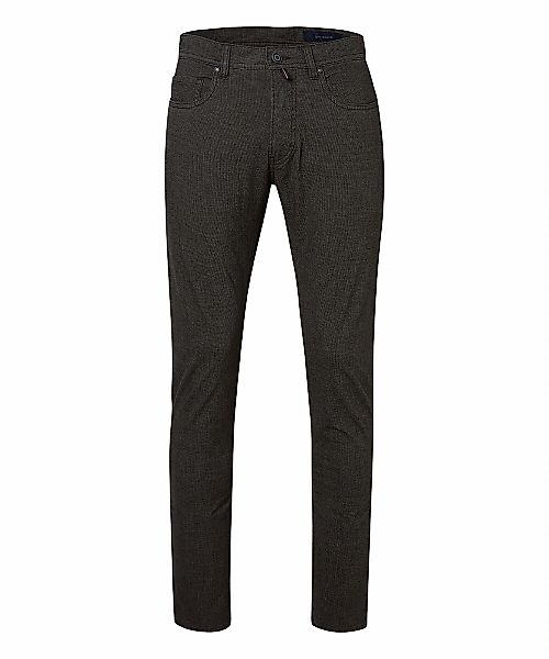 Pierre Cardin 5-Pocket-Hose "PC-Lyon", fein gemusterst günstig online kaufen