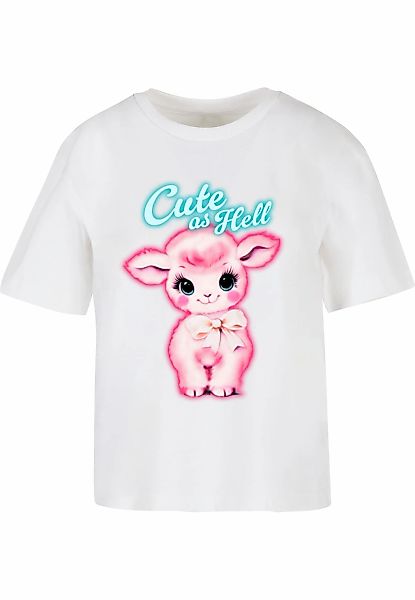 Miss Tee T-Shirt "Miss Tee Cute As Hell Tee" 1 Stk. tlg. günstig online kaufen
