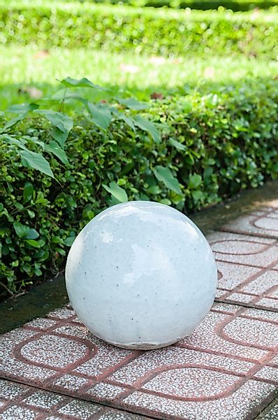 Teramico Dekokugel Gartenkugel Rosenkugel Keramik 12cm günstig online kaufen