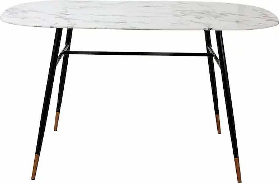 Möbilia Esstisch "Alannah" Tischplatte in Marmoroptik günstig online kaufen