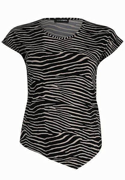 Doris Streich Kurzarmshirt (1-tlg) mit asymmetrischem Saum günstig online kaufen