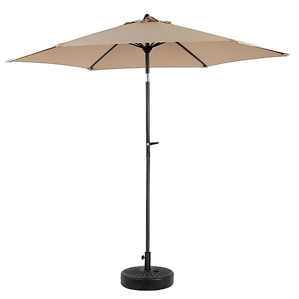 Yorbay Sonnenschirm Strandschirm Sonnenschutz mit Kurbel günstig online kaufen