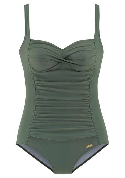 LASCANA Badeanzug Saphir mit Raffungen und günstig online kaufen