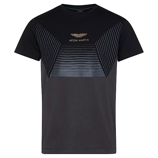 Hackett Amr Dynamic Kurzärmeliges T-shirt S Black / Grey günstig online kaufen