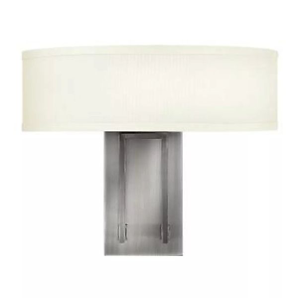Wandlampe POLILLA Nickel H:38cm Lampe Wohnzimmer günstig online kaufen