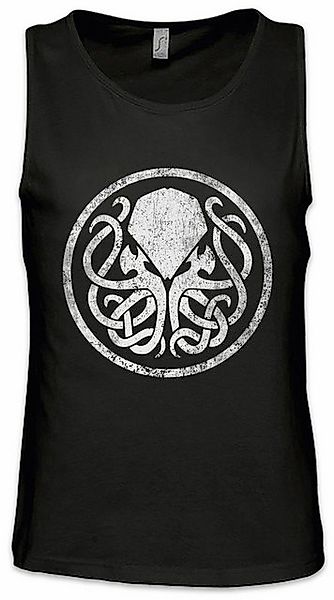 Urban Backwoods Tanktop Circle Logo Cthulhu Ärmelloses T-Shirt Lovecraft Ar günstig online kaufen