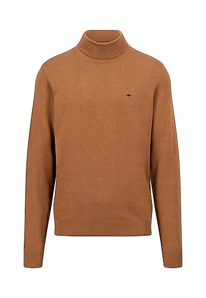 FYNCH-HATTON Rollkragenpullover mit Logostickerei auf der Brust günstig online kaufen