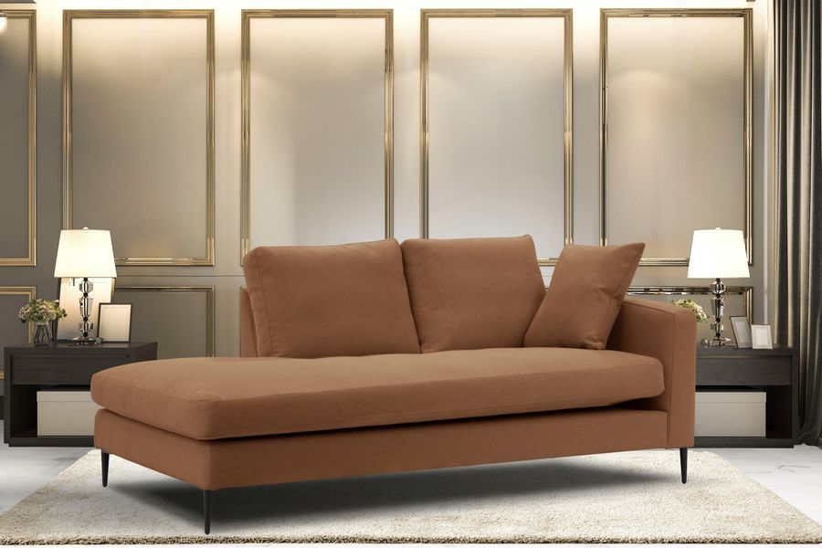 Leonique Recamiere "Cozy Chaiselongue, Maße B/T/H: 195/97/80 cm" mit losen günstig online kaufen