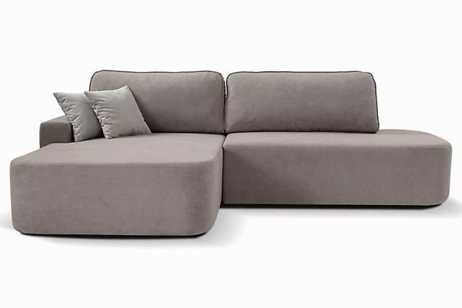 Beautysofa Ecksofa GAVI, mit Schlaffunktion, mit Bettkasten, viele Farbvari günstig online kaufen