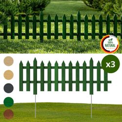 Floranica Zierzaun Vorgartenzaun Steckzaun Gartenzaun Zierzaun günstig online kaufen