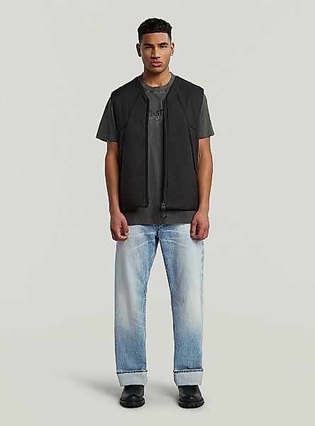 G-STAR T-Shirt "Multi Logo Overdyed Loose T-Shirt" günstig online kaufen