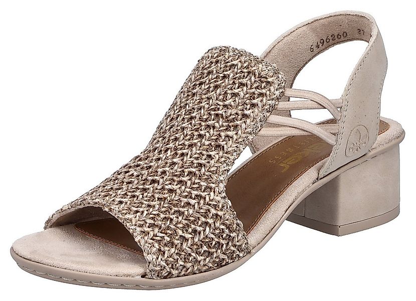 Rieker Sandalette Sommerschuh, Schaftsandale mit seitlichen Gummizügen für günstig online kaufen