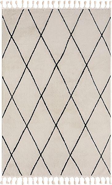 Myflair Möbel & Accessoires Hochflor-Teppich »Moroccan Diamond«, rechteckig günstig online kaufen
