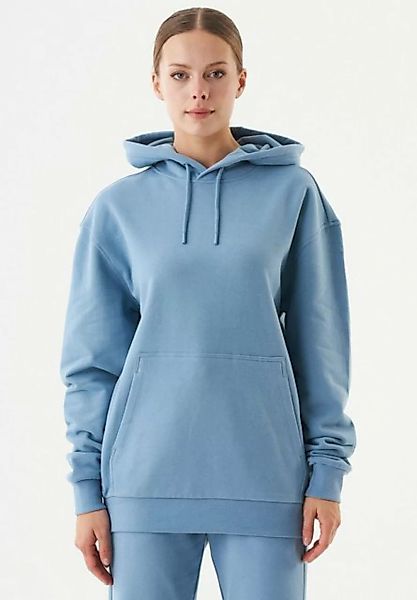 ORGANICATION Sweatshirt Halki-Unisex Hoodie in Steel Blue günstig online kaufen