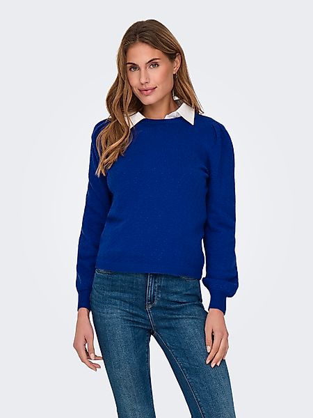 ONLY Rundhalspullover ONLKATIA LS STRUCTURE PUFF günstig online kaufen