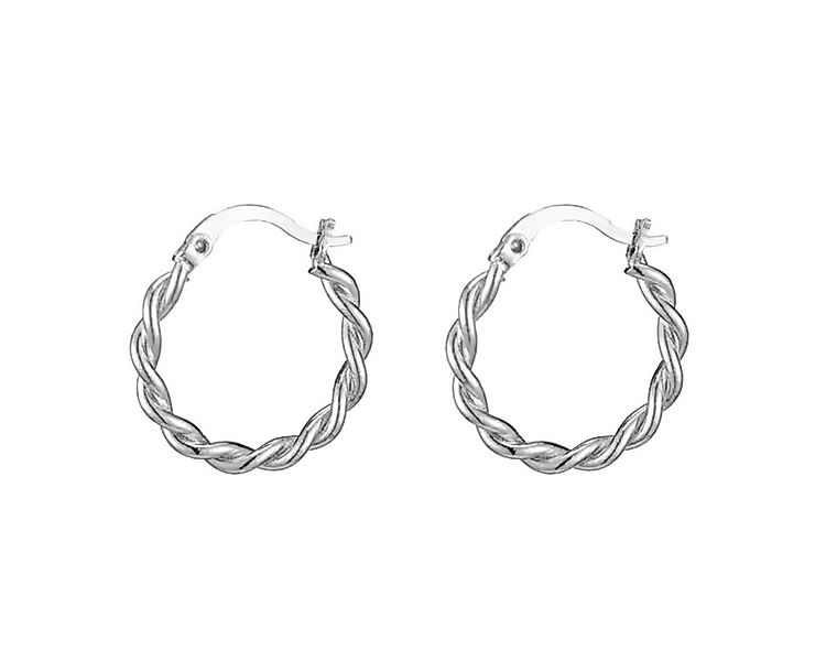 ELLAWIL Paar Creolen Ohrschmuck Ohrstecker Damenohrringe Creole runde Ohrri günstig online kaufen