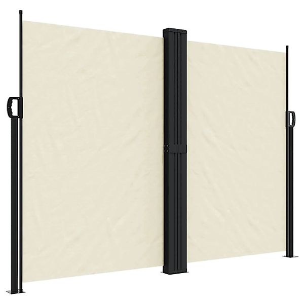 furnicato Seitenmarkise Ausziehbar Creme 180x1200 cm günstig online kaufen