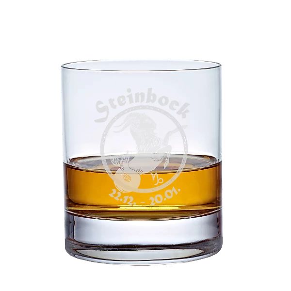 Whiskyglas (320ml) mit Sternzeichen Stier günstig online kaufen