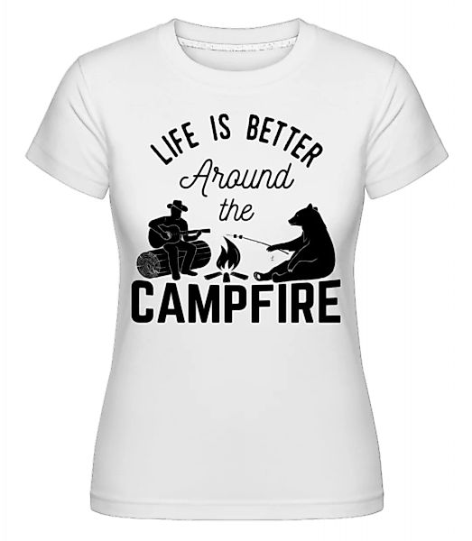 Around The Campfire · Shirtinator Frauen T-Shirt günstig online kaufen