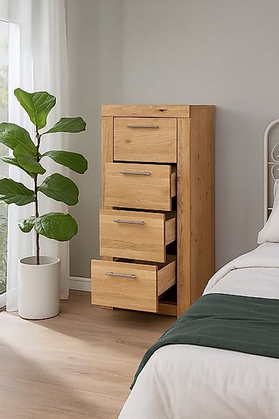 bv-vertrieb Anrichte Sideboard Kommode Schubladenkommode Wildeiche Metallgr günstig online kaufen