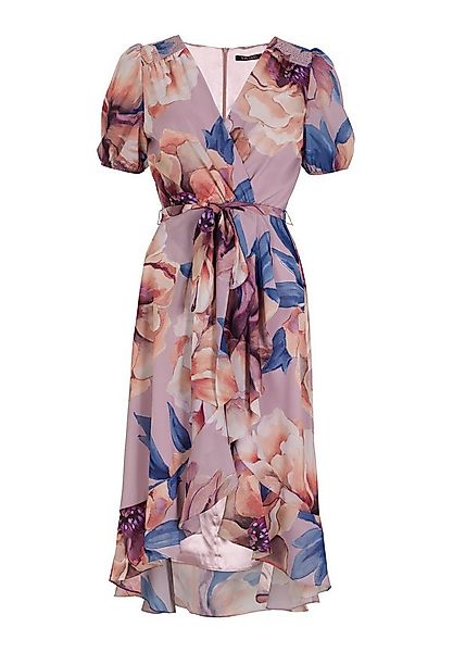 SWING Midikleid - Chiffon Kleid kurzarm - festliches Midikleid günstig online kaufen