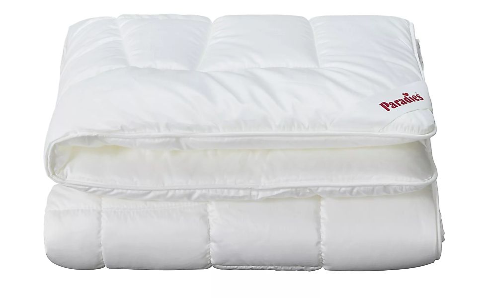 Paradies Mono-Steppbett  Lindau - weiß - 135 cm - Bettwaren > Bettdecken > günstig online kaufen