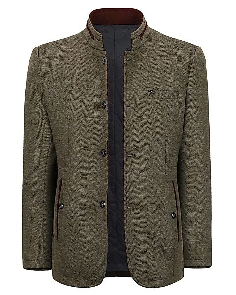 Allthemen Kurzmantel Herren Kurzmantel mit Stehkragen günstig online kaufen