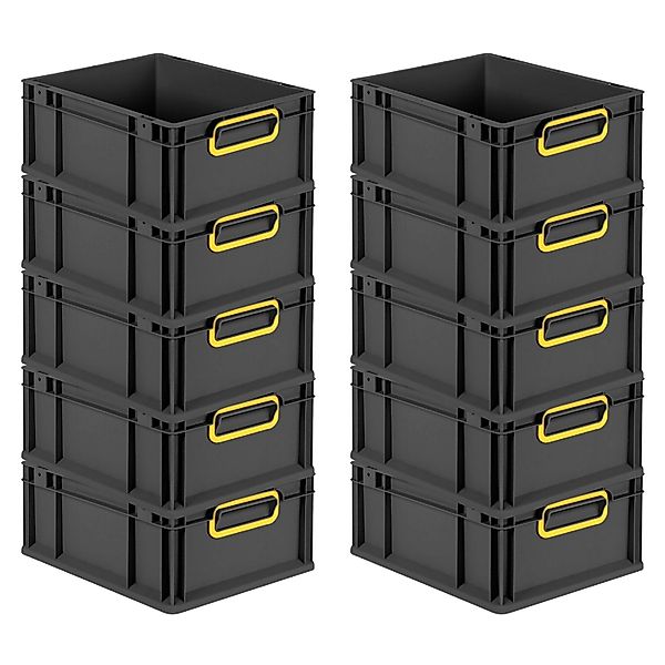 PROREGAL SuperSparSet 10x Eurobox Nextgen Color HxBxT 17x30x40cm 16 Liter G günstig online kaufen
