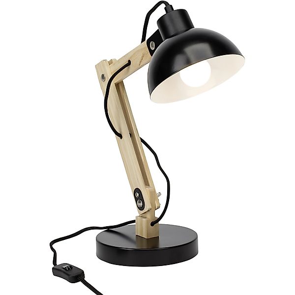 Brilliant Tischlampe Moda E27 Schwarz 41,5 cm günstig online kaufen