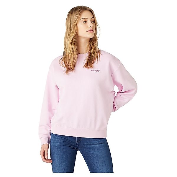 Wrangler Retro Pullover S Pink Lavender günstig online kaufen