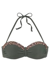LASCANA Bügel-Bandeau-Bikini-Top Adelin, mit bedruckten Einsätzen günstig online kaufen