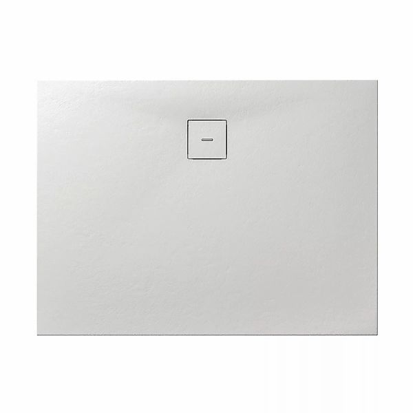 Breuer Duschwanne Modern Line Steinoptik Rechteck 140 cm x 95 cm Weiß günstig online kaufen