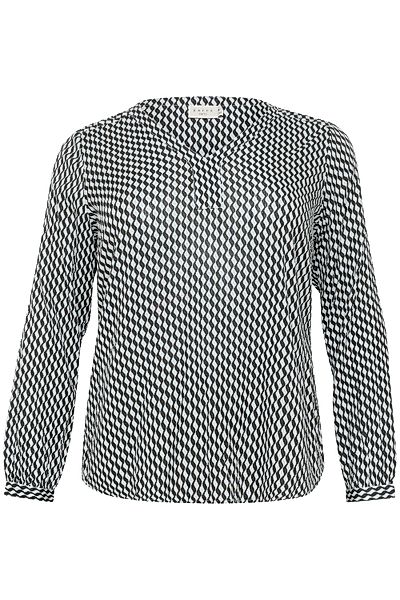 KAFFE Curve Langarmbluse Langarm-Bluse KCami Große günstig online kaufen