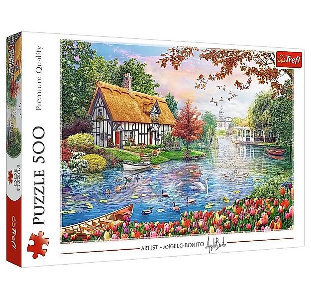 Trefl GmbH Puzzle Puzzles - "500" - Stille Oase, 500 Puzzleteile günstig online kaufen