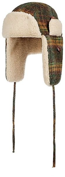 Stetson Schirmmütze warme Bomber Cap Fliegermütze kariert aus Schurwolle günstig online kaufen