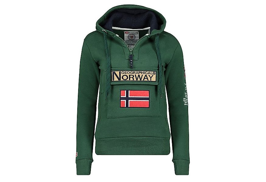 Geographical Norway Kapuzenpullover Gymclass by leyoley mit großer Bauchtas günstig online kaufen