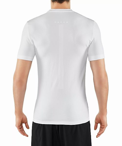 FALKE Herren T-Shirt Rundhals, M-L, Weiß, Geometrisch, 61020-286003 günstig online kaufen